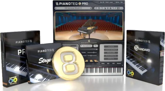 PianoTeq 8 Collage